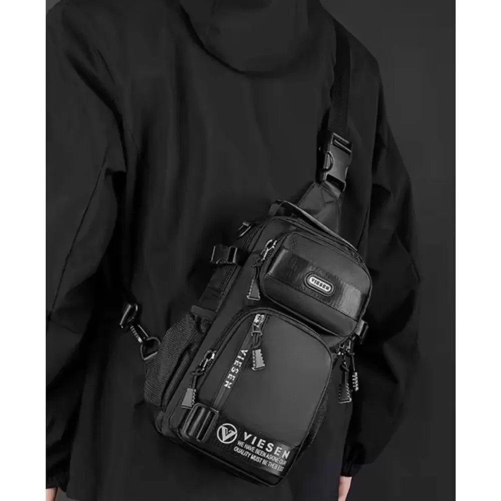 Black All Purpose Unisex Chest Bag